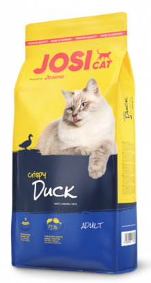 Josera Premium JosiCat Crispy Duck kaķu sausā barība