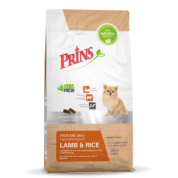 PRINS ProCare Mini Lamb & Rice Hypoallergic 3kg suņu sausā barība
