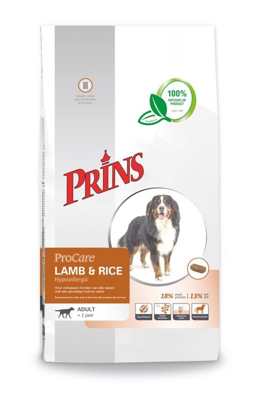PRINS ProCare Lamb & Rice Hypoallergic 20kg suņu sausā barība