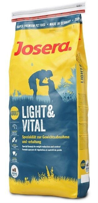 Josera Super Premium Light & Vital 15kg suņu sausā barība
