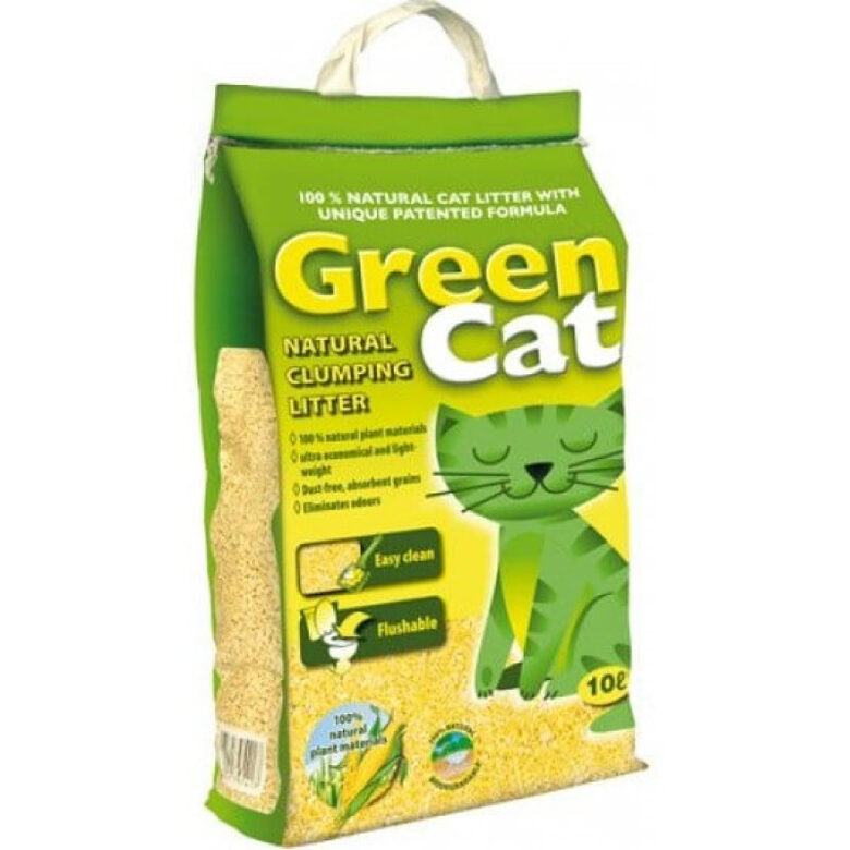 Pakaiši kaķu tualetei Green Cat 12 L