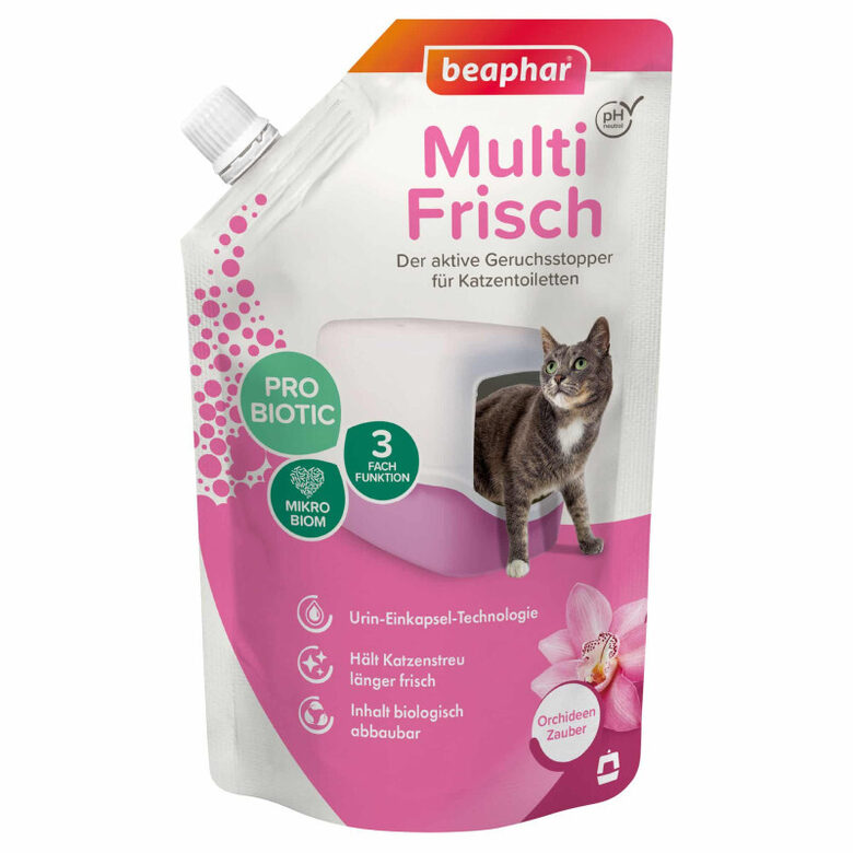 Deodorant for cat litter boxes Beaphar Odour killer Orchidee 400 g