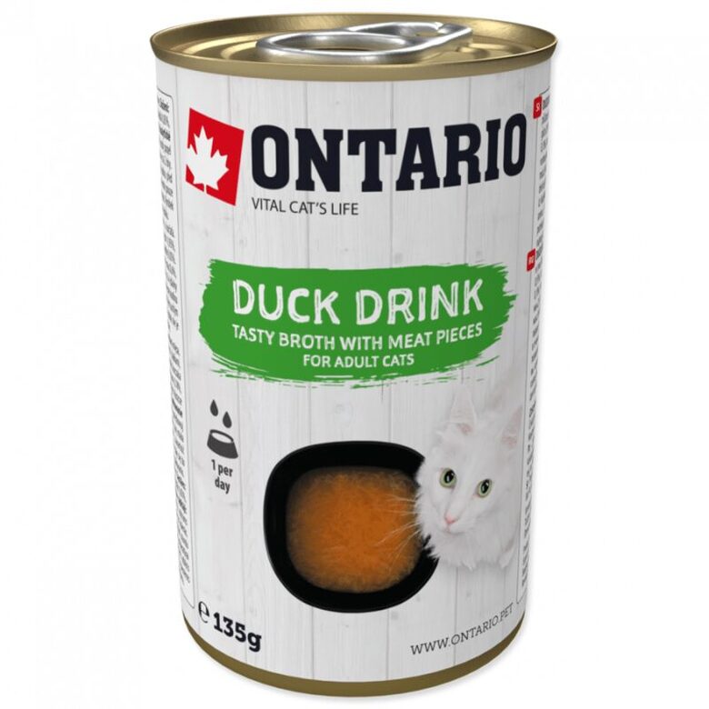 Cat Ontario Drink Adult Duck 135g