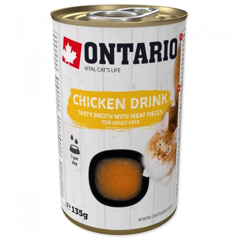 Cat Ontario Drink Adult Chicken 135g