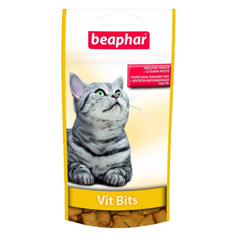 Vitamīnizēta papildbarība Beaphar Vit-Bits cats 35g (75gab)