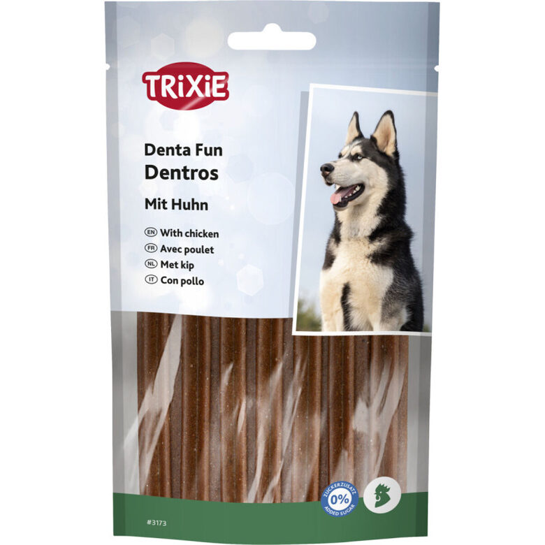 Gardums suņiem Trixie Dentros with poultry 7gab/180g
