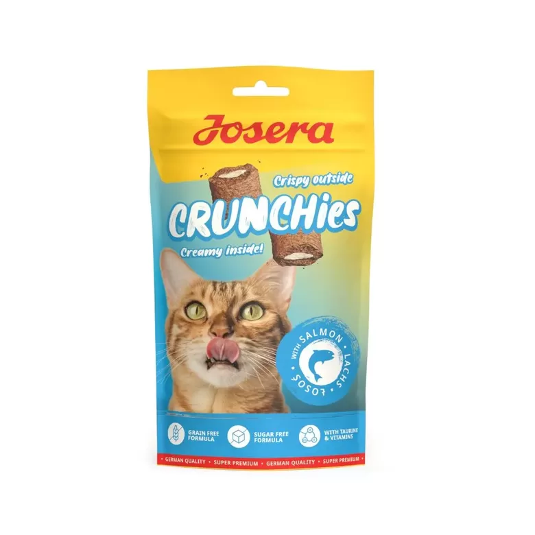 Kārumi kaķiem Josera Crunchies with Salmon 60 g (uz vietas)