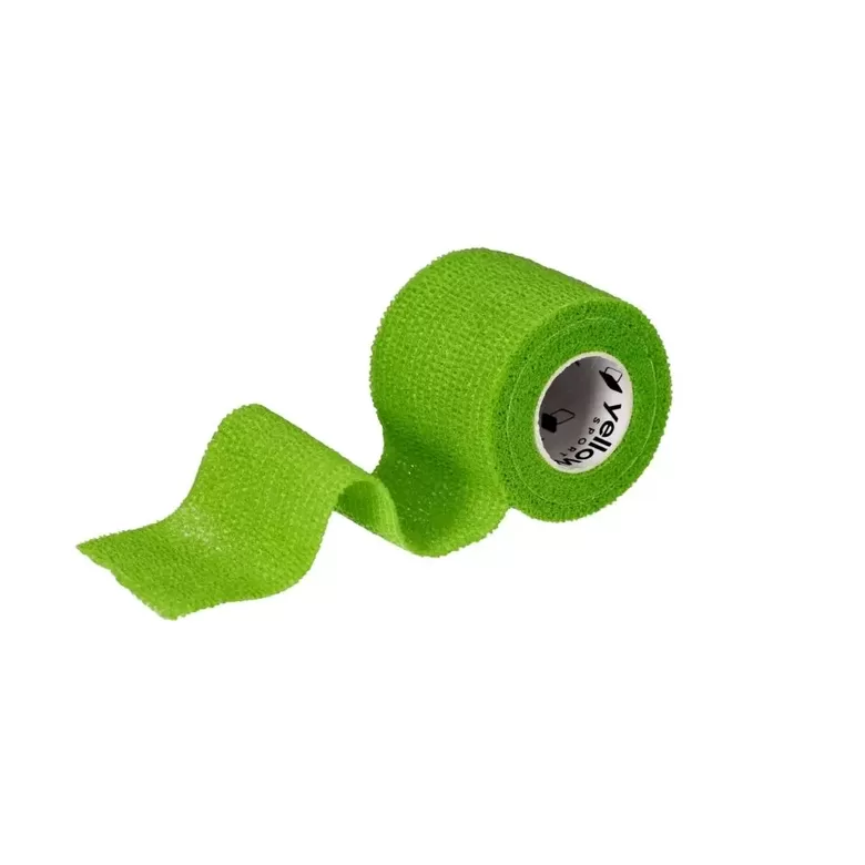 Elastīgā pašlīpošā saite Zarys yellowBAND nesterila 5cmx4.5m green N1 (uz vietas)