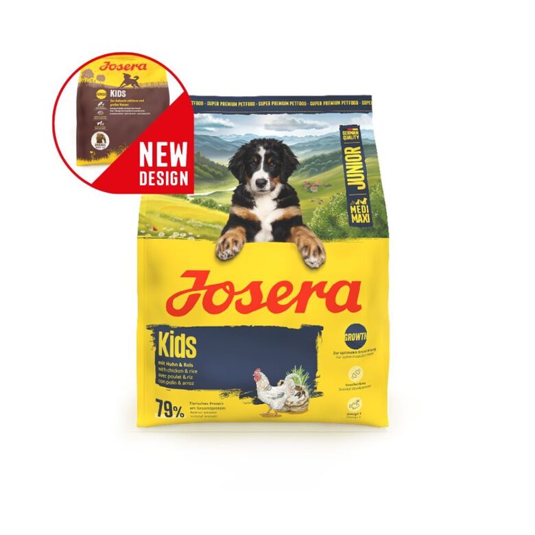 Josera Super Premium Kids 900g sausā barība suņiem