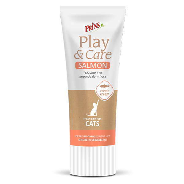 Prins Play & Care Cat SALMON 75g pastēte kaķiem