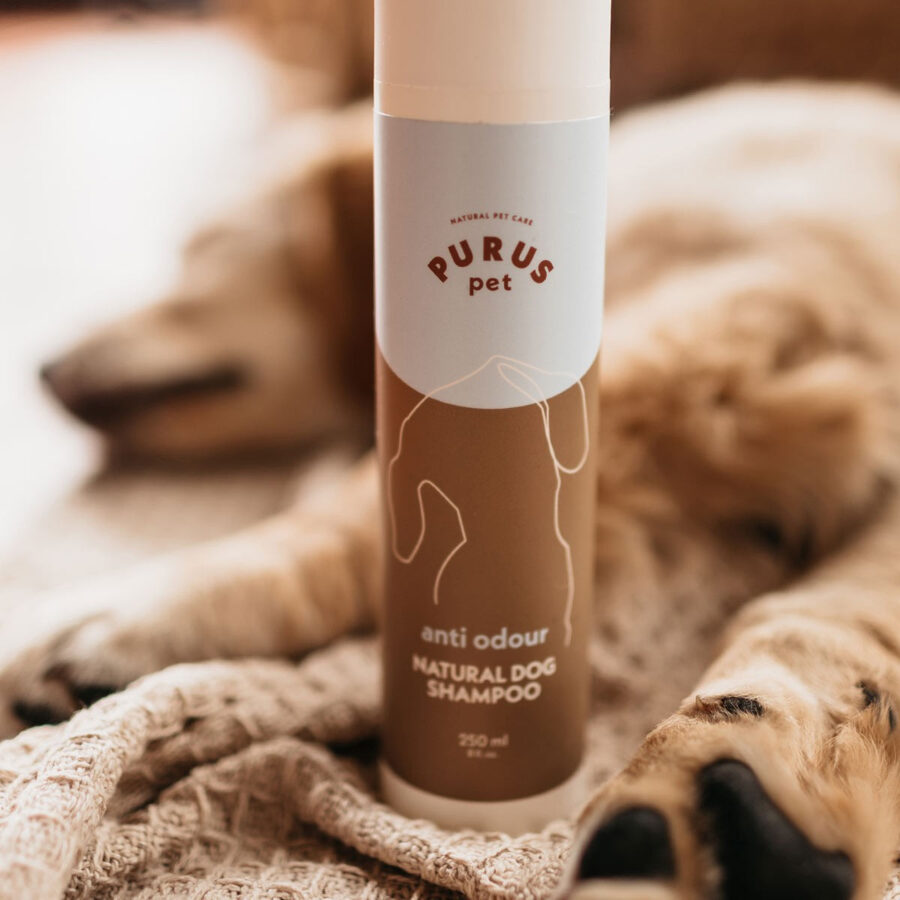 Purus.Pet Dabīgs suņu šampūns pret nepatīkamu aromātu “Anti odour”