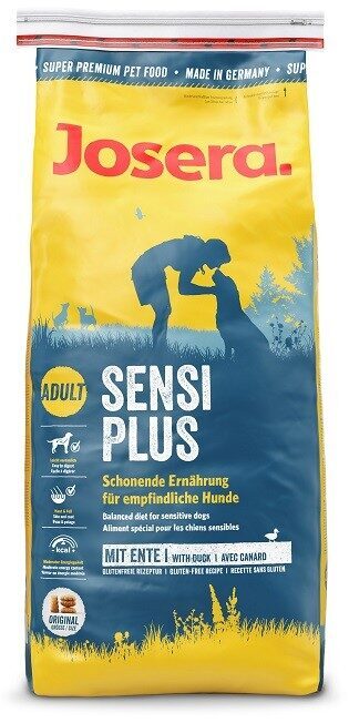 Josera Super Premium Sensi Plus 15kg sausā barība suņiem