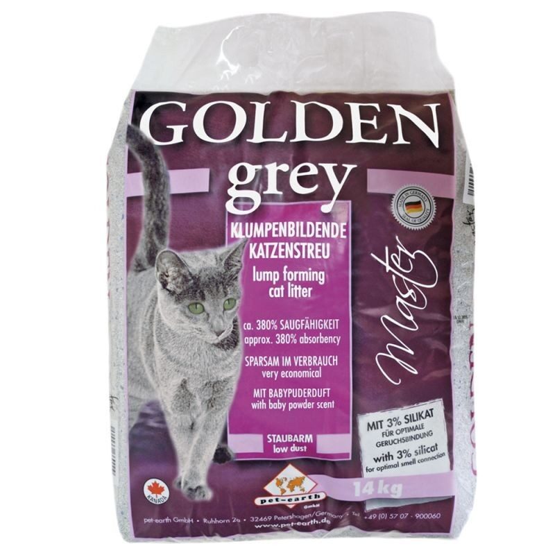Kaķu smiltis Golden Grey Master 7kg