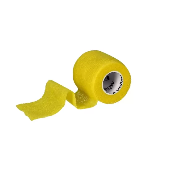 Elastīgā pašlīpošā saite Zarys yellowBAND nesterila 5cmx4.5m yellow N1 (uz vietas)