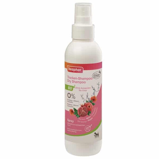 Līdzeklis spalvas kopšanai Beaphar BIO Dry Shampoo Spray 200 ml