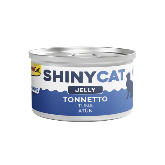 Konservēta barība kaķiem Gimborn SHINYCAT Jelly Tuna 70g