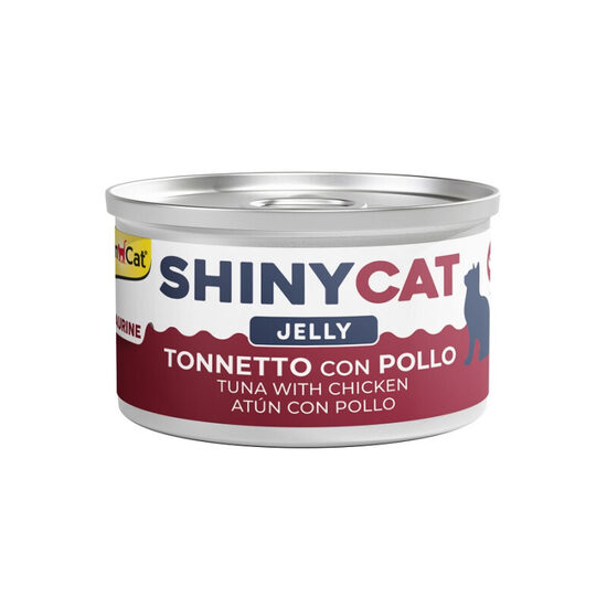 Konservēta barība kaķiem Gimborn SHINYCAT Jelly Tuna with Chicken 70g