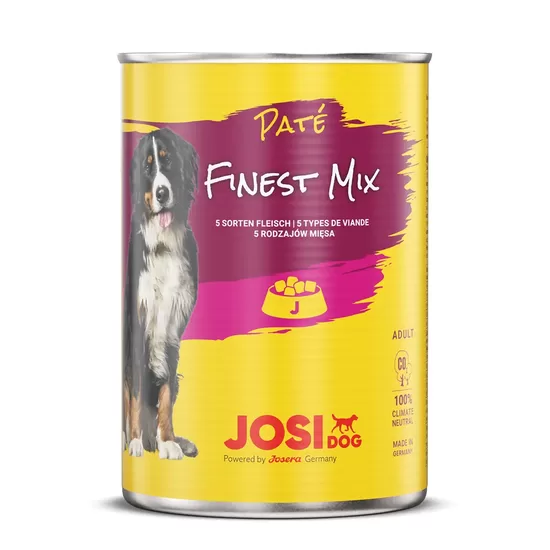 Wet dog food Josera JosiDog Pate Finest Mix 400 g