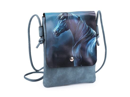 Eco leather bag HORSE 15.5x21 cm