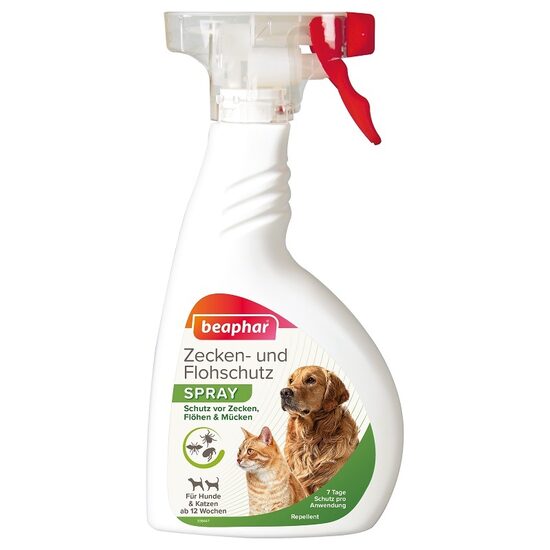 Aerosols pret parazītiem Beaphar Spot On Spray For Dogs Cats 400ml 