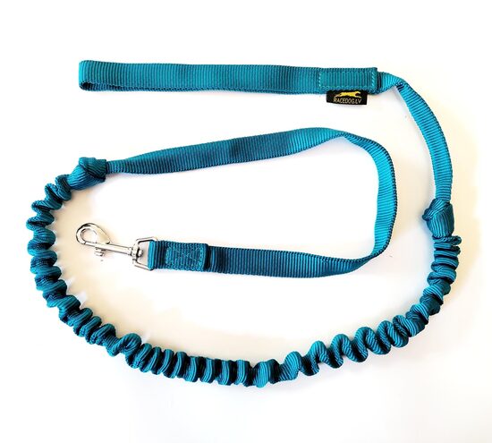 Elastic walking / canicross leash for small dogs up to 15 kg