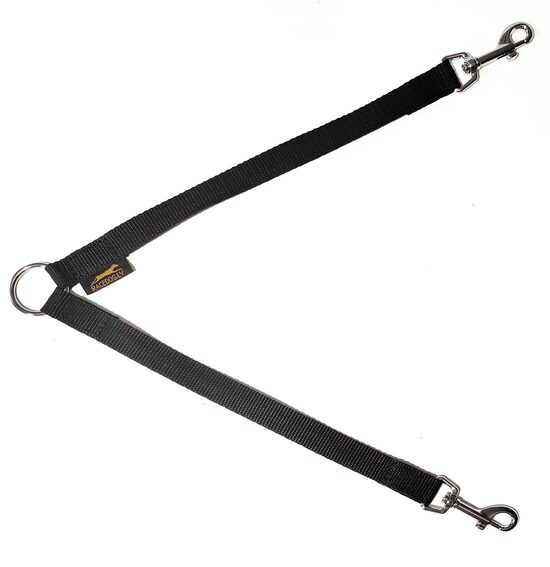 Racedog leash splitter for 2 small dogs