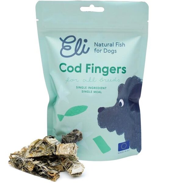 Eli Pet Cod Fingers mencu ādas pirkstiņi 80g