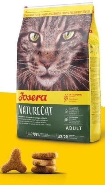 Josera Super Premium NatureCat 2 kg sausā kaķu barība