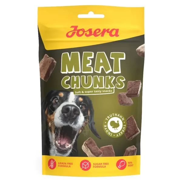 Josera Meat Chunks suņiem Turkey 70 g