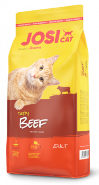 Josera Premium JosiCat Tasty Beef kaķu sausā barība 650g