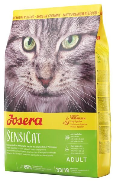 Josera Super Premium SensiCat 10 kg kaķu sausā barība