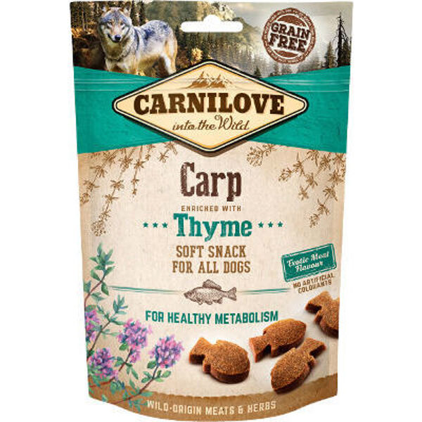 Carnilove Dog snack Carp with Thyme 200g kārumi suņiem