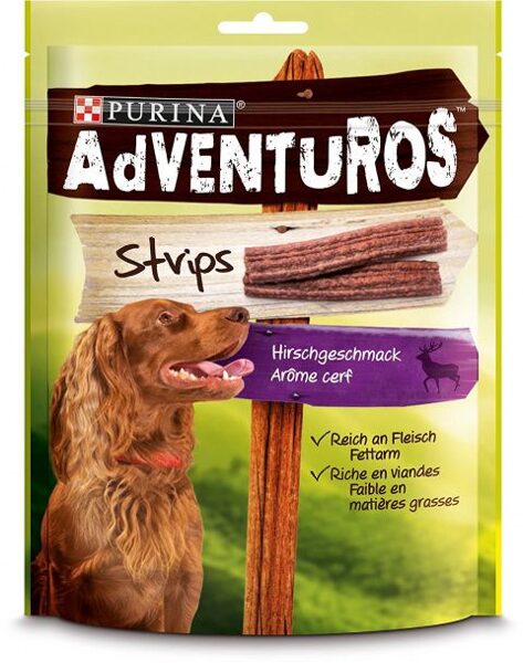 Dog snacks Purina Adventuros Strips 90g