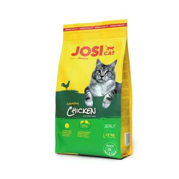 Josera Premium JosiCat Crunchy Poultry Chicken kaķu sausā barība 1.9 kg