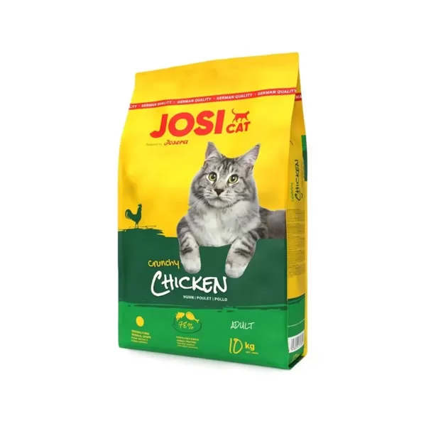 Josera Premium JosiCat Crunchy Poultry Chicken kaķu sausā barība 10kg