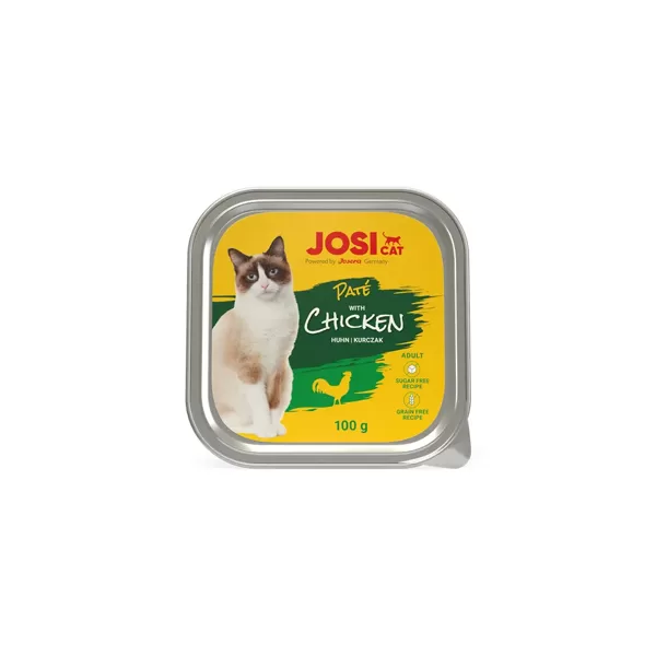 Canned food JOSERA JosiCat Chicken pate 100 g