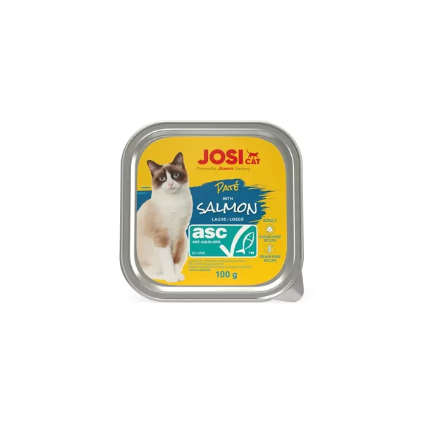 Canned products JOSERA JosiCat Salmon Meat Pate ASC 100 g