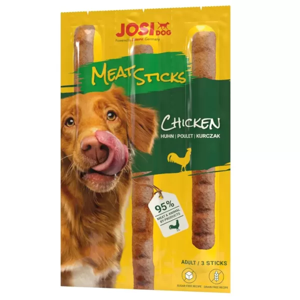Josera JosiDog Meat Sticks CHICKEN 20x33 g kārums suņiem