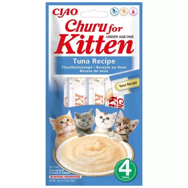 Churu Cat tuna 14gx4 N1 puree for kittens