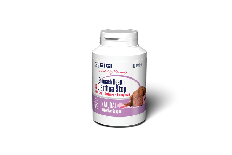 GIGI Stomach Health & Diarrhea Stop lieliem suņiem N80