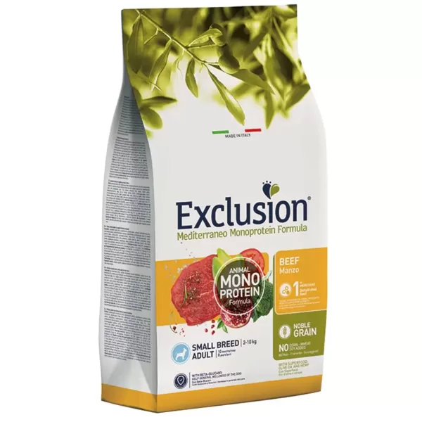 Exclusion Mediterraneo barība suņiem ar liellopu "S" 2 kg
