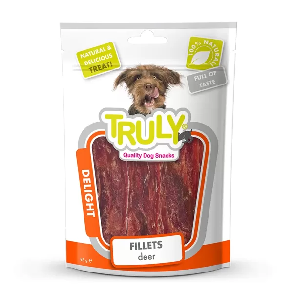 Truly Dogs Deer Filets 85 g suņu kārumi
