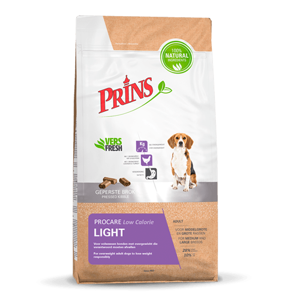 PRINS ProCare Light Low Calorie 3kg suņu sausā barība