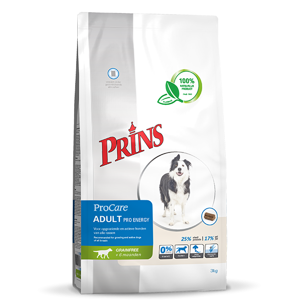 PRINS ProCare Grainfree Adult Pro Energy 12kg suņu sausā barība