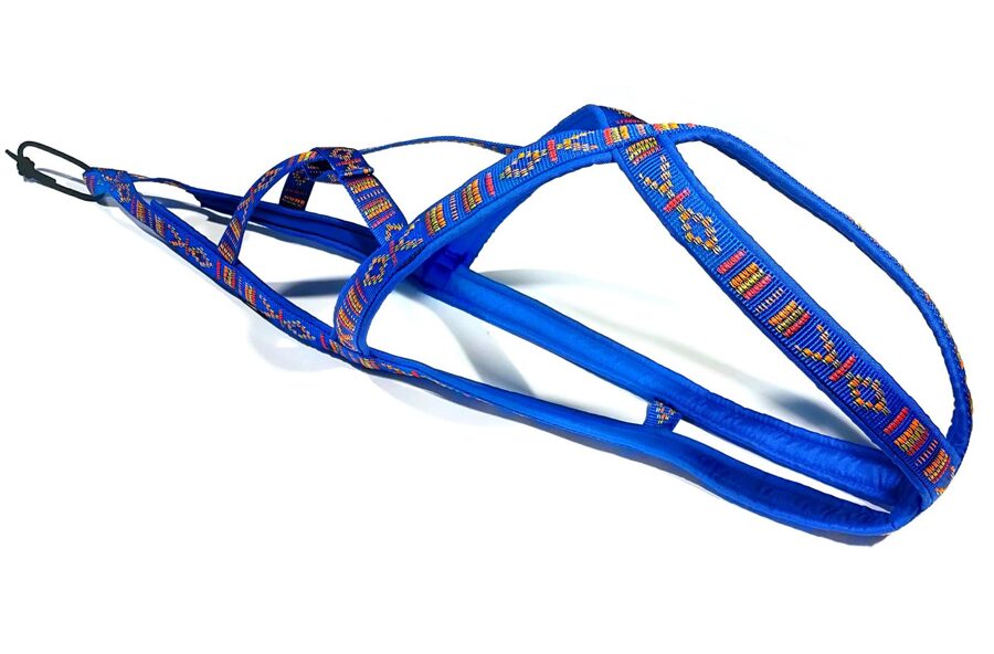Xback Alaska Blue Padded Racedog Harness