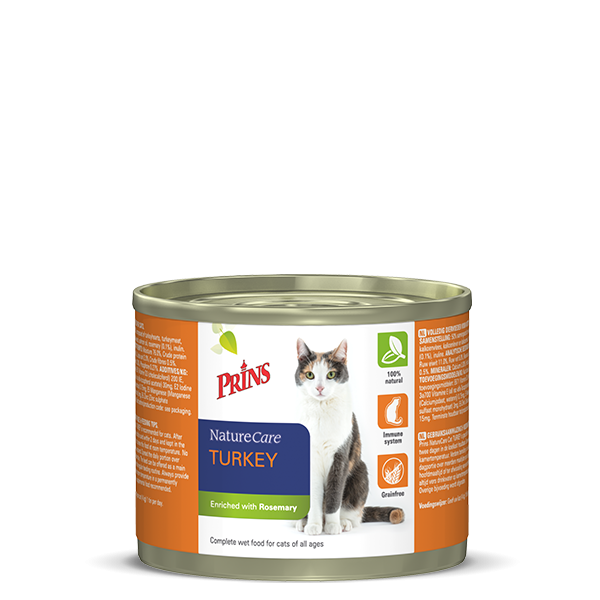 Prins NatureCare Cat TURKEY 200g cat wet food