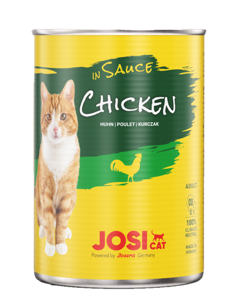 Cat wet food Josera JosiCat Chicken in sauce 415g