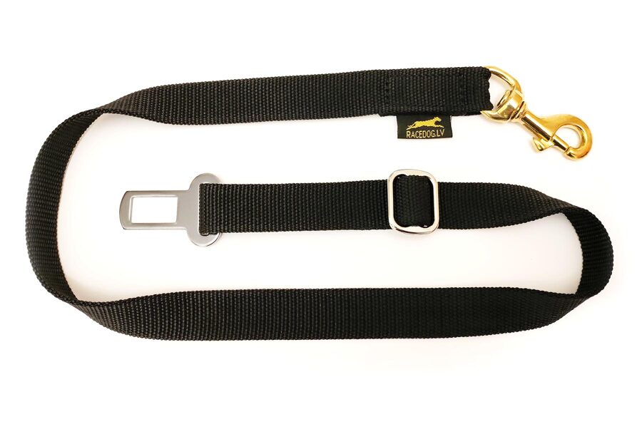 Racedog car safety leash 1 m (over 40 kg)