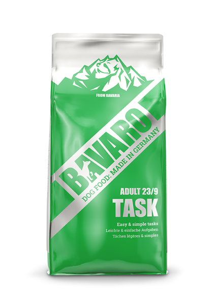 Suņu sausā barība Bavaro Task 23/9 18kg