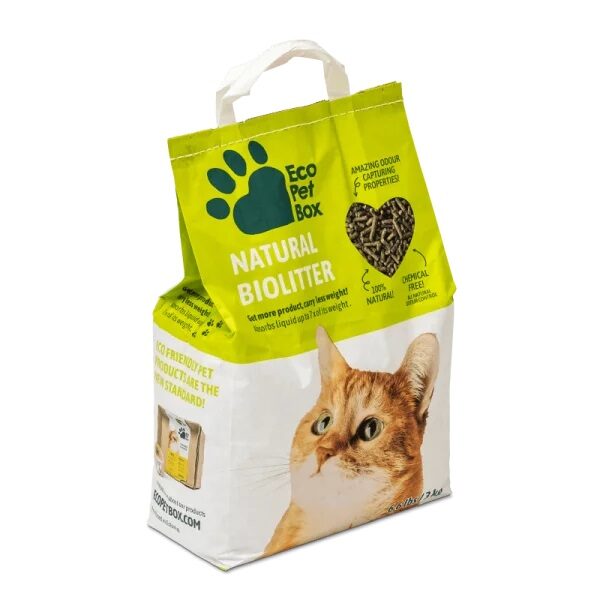 EcoPetBox pakaiši (granulas) mīļdzīvniekiem 3kg